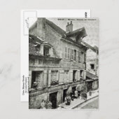 Dole; Maison Natale de Louis Pasteur post Briefkaart (Voorkant / Achterkant)