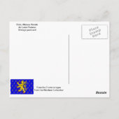 Dole; Maison Natale de Louis Pasteur post Briefkaart (Achterkant)