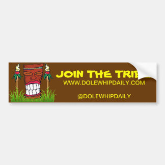 Dole Whip Daily Bumpersticker