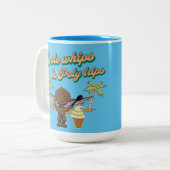 Dole whps et voyages polynésiens tasse de café (Devant gauche)