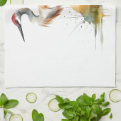 dolende kraan theedoek (Gevouwen)