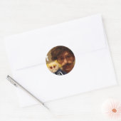 Dolf & Albert Africa CLOSE Ronde Sticker (Envelop)