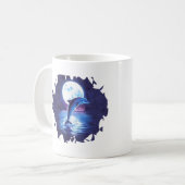 dolfijn-8 koffiemok (Voorkant links)