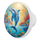 Dolfijn afspelen keramische knop (Rechts)