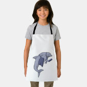 Dolfijn als hairdresser met Comb Schort (Insitu)