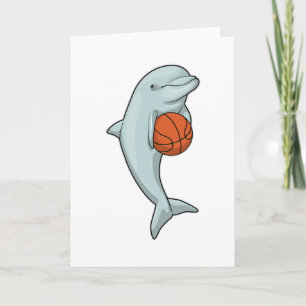 Dolfijn bij Basketbal Sporten Kaart