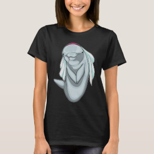 Dolfijn Bruids Sluier Trouwen T-shirt