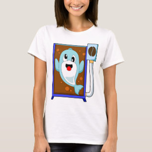 Dolfijn Coffee bean Coffee T-shirt