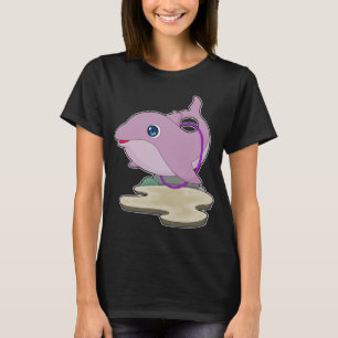 Dolfijn Fitness Gymnastiek Sport T-shirt