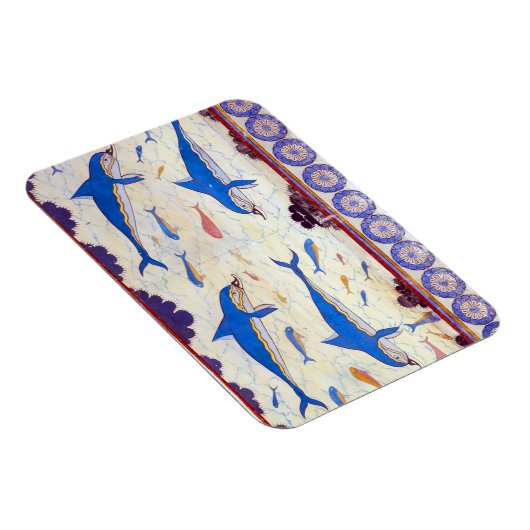 Dolfijn Fresco uit het Minoïsche Paleis van Knosso Magneet (Rechterzijde)