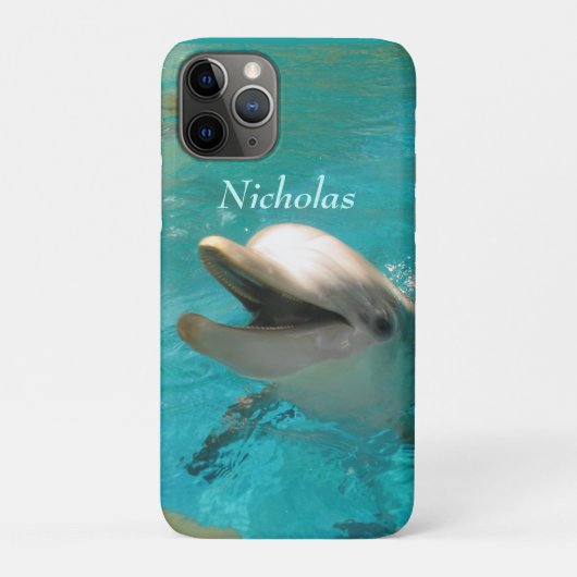 Dolfijn glimlachen Case-Mate iPhone case (Achterkant)