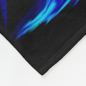 Dolfijn glimlachen fleece deken (Hoek)