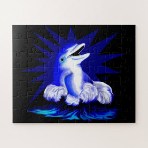 Dolfijn glimlachen legpuzzel