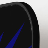 Dolfijn glimlachen pickleball paddle (Links Detail)