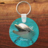 Dolfijn glimlachen sleutelhanger (Voorkant)