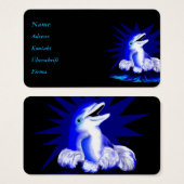 Dolfijn glimlachen visitekaartje (Voorkant /achterkant)