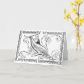 "Dolfijn II" de Kaart van Groeten (Gele Bloem)