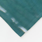 Dolfijn in groen fleece deken (Hoek)