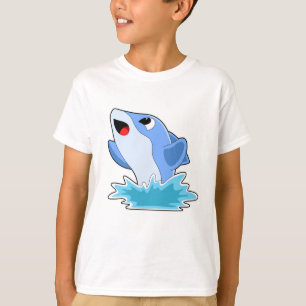 Dolfijn in water t-shirt