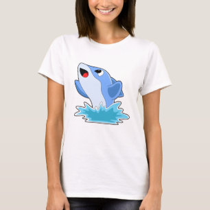 Dolfijn in water t-shirt