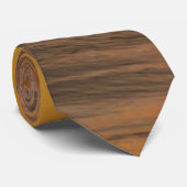 Dolfijn in zonsondergang stropdas (Opgerold)