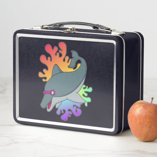 Dolfijn in zwemmen met zwembril (In situ)