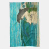 Dolfijn is mijn geestdier theedoek (Verticaal)
