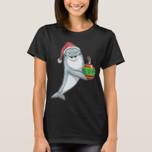 Dolfijn Kerstbal T-shirt