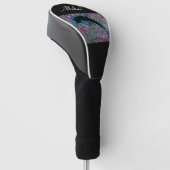 Dolfijn Kunstontwerp  Golfheadcover (Schuin)