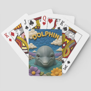 Dolfijn Kustbaai Moderne KlayKoo Pokerkaarten