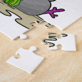 Dolfijn met bril legpuzzel (Zijkant)