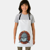 Dolfijn met Donut Schort (Insitu)