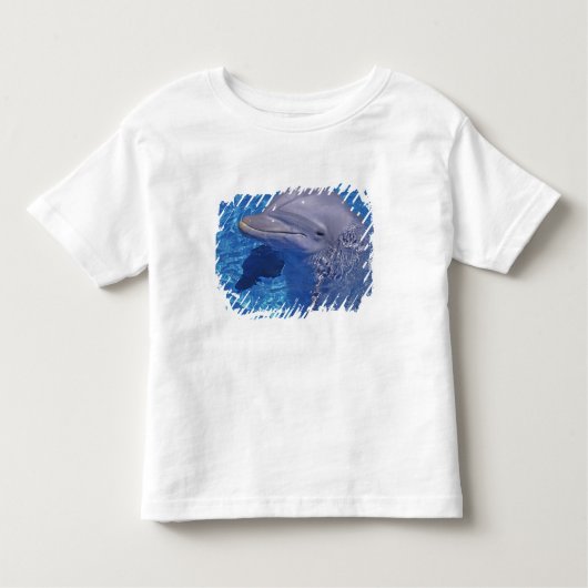Dolfijn met flensoren, Tursiops Truncatus Kinder Shirts (Voorkant)