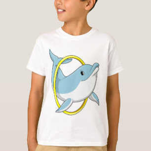 Dolfijn met ringing t-shirt