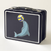 Dolfijn met Volleyball (Achterkant)