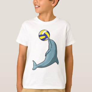 Dolfijn met Volleyball T-shirt