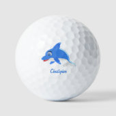 Dolfijn ontwerp golfballen (Voorkant)