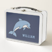 Dolfijn Persoonlijke Aangepaste Naam Terug naar Sc (Voorkant)