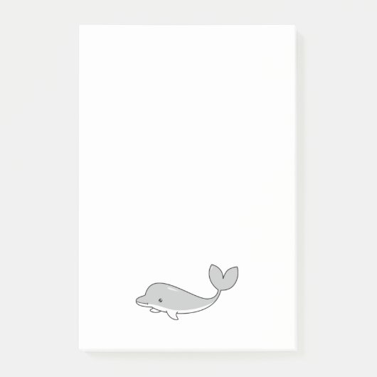 Dolfijn Post-it® Notes (Voorkant)