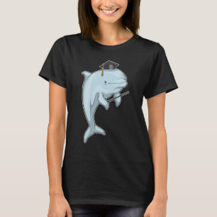 Dolfijn Professor Cilinder T-shirt