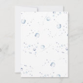 Dolfijn roze of blauw Geslacht onthullen Kaart (Achterkant)