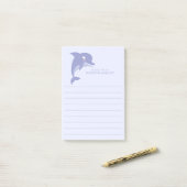 Dolfijn Schattig Kind Post-it® Notes (Op bureau)