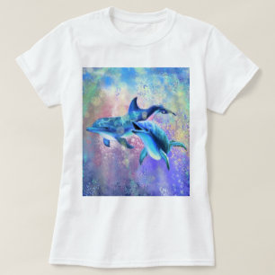 Dolfijn T-Shirt Gelukkige Familie