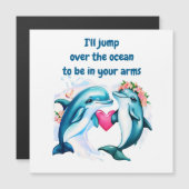 Dolfijn Valentijnskaart (Voorkant / Achterkant)