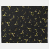 dolfijn, vis, natuur, aquatisch, design, mooi fleece deken (Voorkant (Horizontaal))