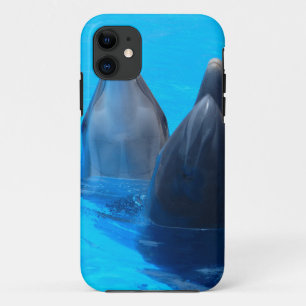 dolfijn vis zee onder water iPhone 11 hoesje