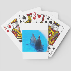 dolfijn vis zee onder water pokerkaarten