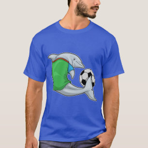 Dolfijn Voetballer Voetbal Sport T-shirt