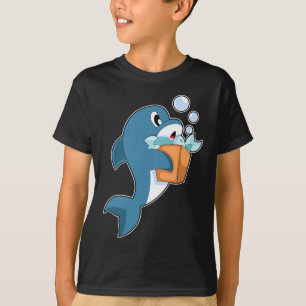 Dolfijn Winkeltas Vis T-shirt