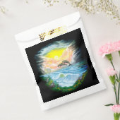 Dolfijnen afspelen in de zon bedankzakje (Gezegeld)